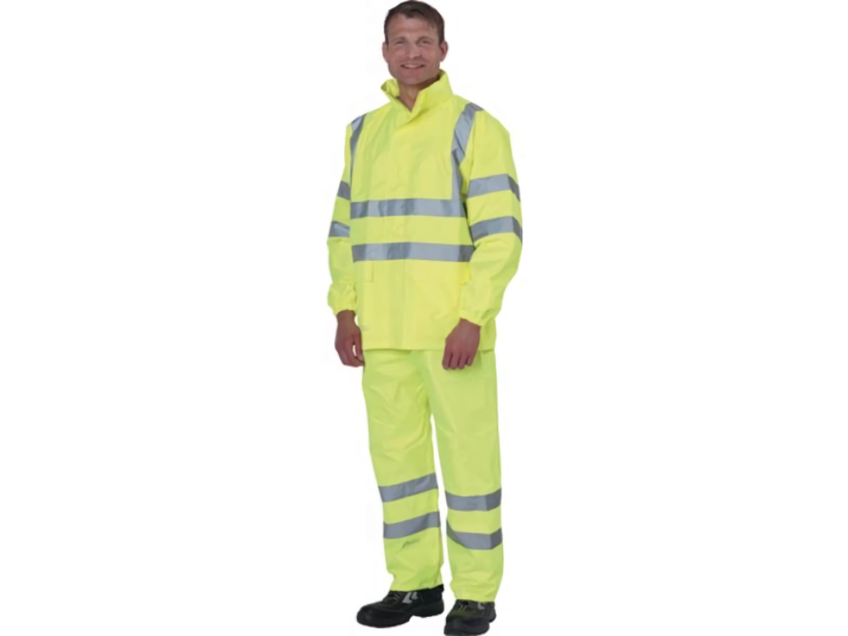 PREVENT RJG/XXL Warnschutz-Regenjacke  Größe XXL gelb