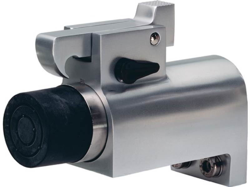 KWS 101102 Türfeststeller 1011.02 Aluminium silberfarbig lackiert  Wandmontage