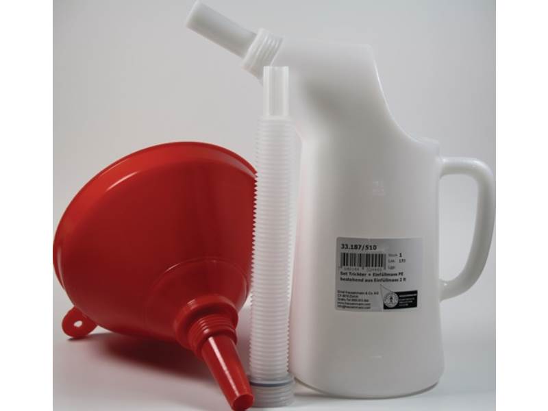 REILANG 33.187/S10 Trichter-Set  3-teilig Kunststoff (PE) 2,0 l