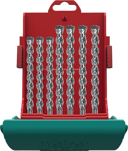 HELLER 16315 Hammerbohrer-Satz MAXXBOX Bionic Pro SDS-plus 7-teilig SDS-plus Kun