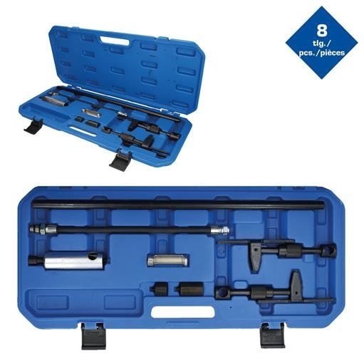 Brilliant Tools  BT541070 Druckluft-Ventilfeder-Montagewerkzeug-Satz, 8-tlg.