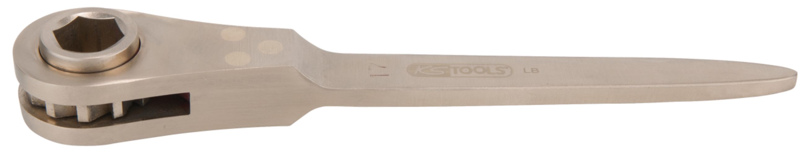 KS Tools 963.1116 BRONZEplus Bauknarre, 6-kant, mit Zentrierspitze 41 mm