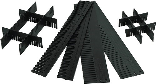 LA-KA-PE TRK 40/5 Unterteiler  für Transportstapelbehälter Höhe 40 mm PP 10Stück