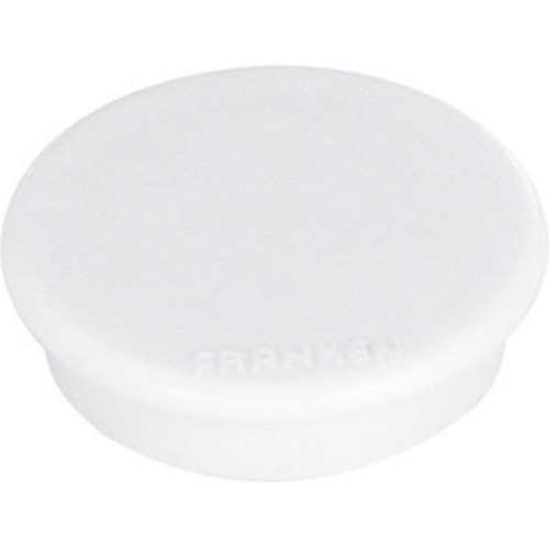 Franken Magnet HM20 09 rund 24mm weiß 10 St./Pack.