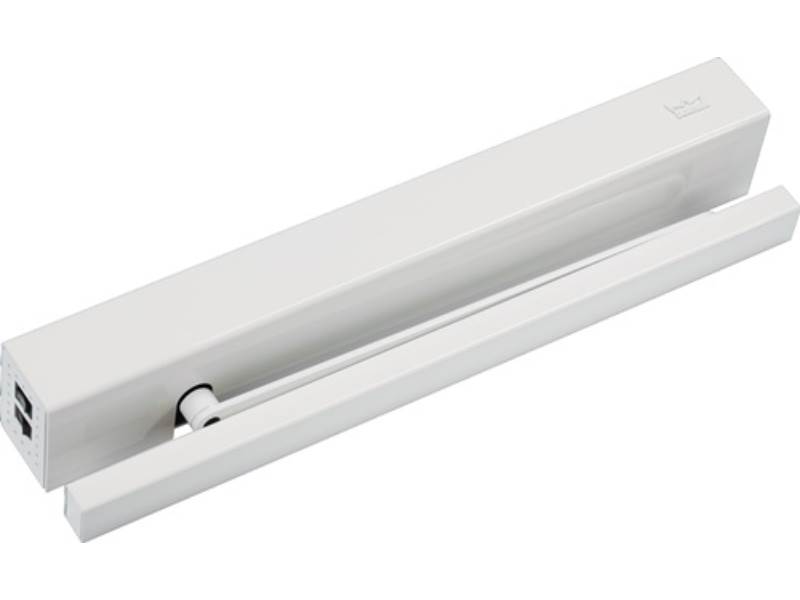 DORMAKABA 60010011 Drehflügelantrieb PORTEO 230V 230 V AC,50/60 Hz weiß DIN link