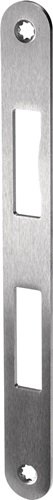 BKS B 9000 0319 Schließblech B 9000 Edelstahl Breite 24 x Länge 235 mm abgerunde