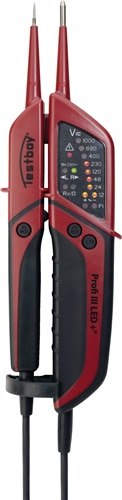 TESTBOY TB PROFI III LED Spannungs-/Durchgangsprüfer Profi III LED 6-1000 V AC/6