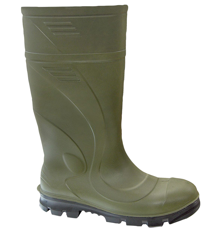 Gr .39 *VOSSO* PU-STIEFEL grün *VOSSO* PU BOOT