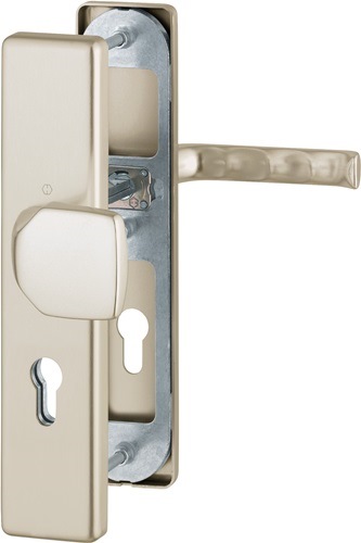 HOPPE 3673201 Schutzgarnitur London 61G/2221/2210/113 Aluminium F2 72 mm 37-47 m
