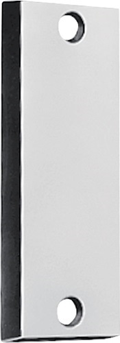 AMF 15867 Drücker-Rosette 498 Leichtmetall  F1 / naturfarbig käntig blind