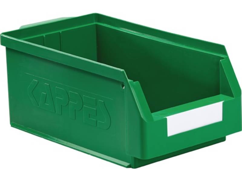 RASTERPLAN 6003.00.0253 Sichtlagerkasten  L350xB200xH150mm PE grün