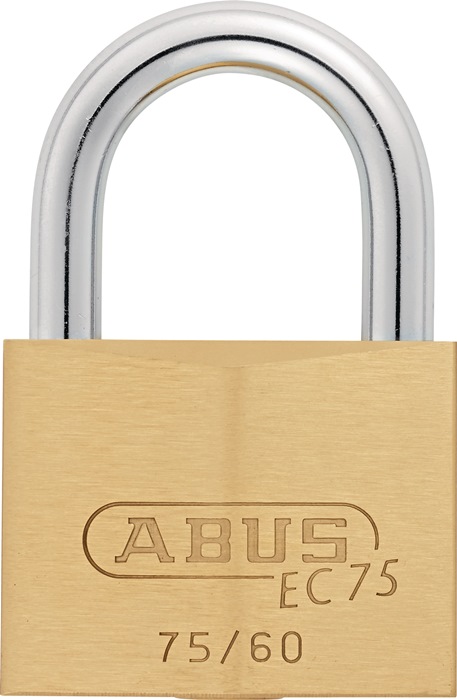ABUS 26421 4 Zylindervorhangschloss 75/60 gl.-7561 Schlosskörperbreite 60 mm Mes