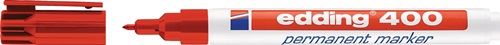 EDDING 4-400002 Permanentmarker 400 rot Strichbreite 1 mm Rundspitze