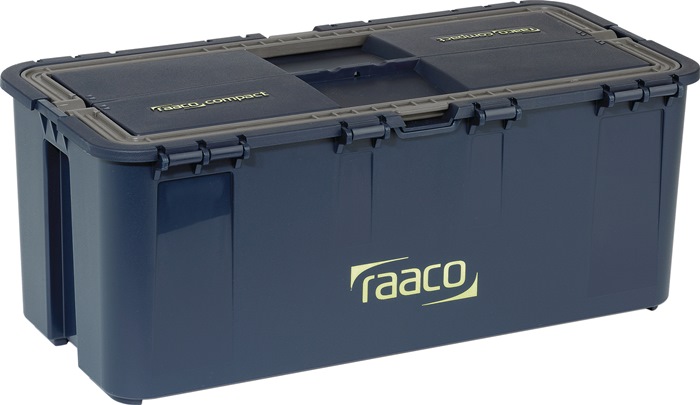 RAACO 136570 Werkzeugkoffer Compact 20 B474xT239xH190mm 6 Einsteckfächer Polypro