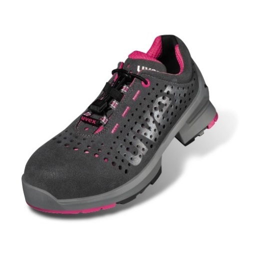 Uvex 8561839 1 ladies Halbschuhe S1 85618 grau, pink Weite 11 Größe 39