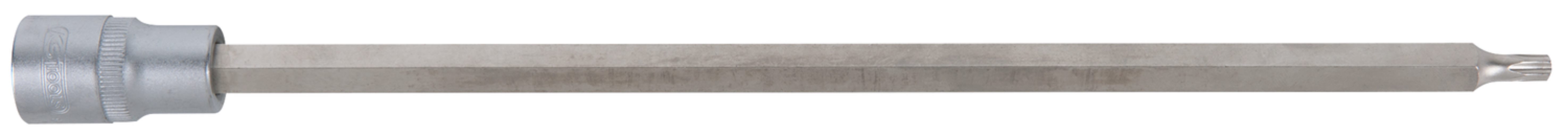 KS Tools 911.1624-300 1/2'' Bit-Stecknuss TX mit Bohrung, 300mm, TB30