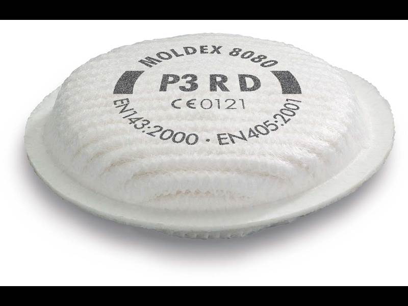 MOLDEX 8080 Partikelfilter P3 R D, für Serie 4000, 5000 + 8000