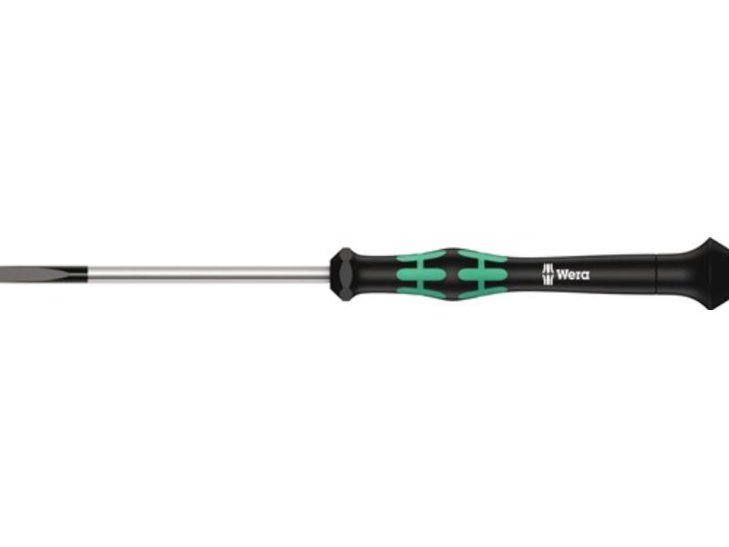 WERA 05118014001 Elektronik-Feinmechanik-Schraubendreher 2035 4 mm Klingenlänge