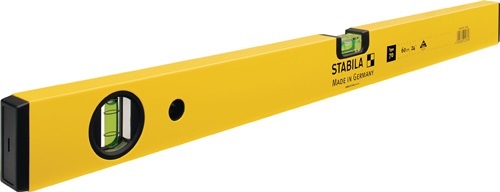 STABILA 02281 Wasserwaage 70 30 cm Aluminium gelb ± 0,5 mm/m