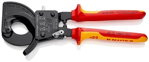 KNIPEX 95 36 250 Kabelschneider  Gesamtlänge 250 mm max. 32 (240 mm²) mm Mehrkom