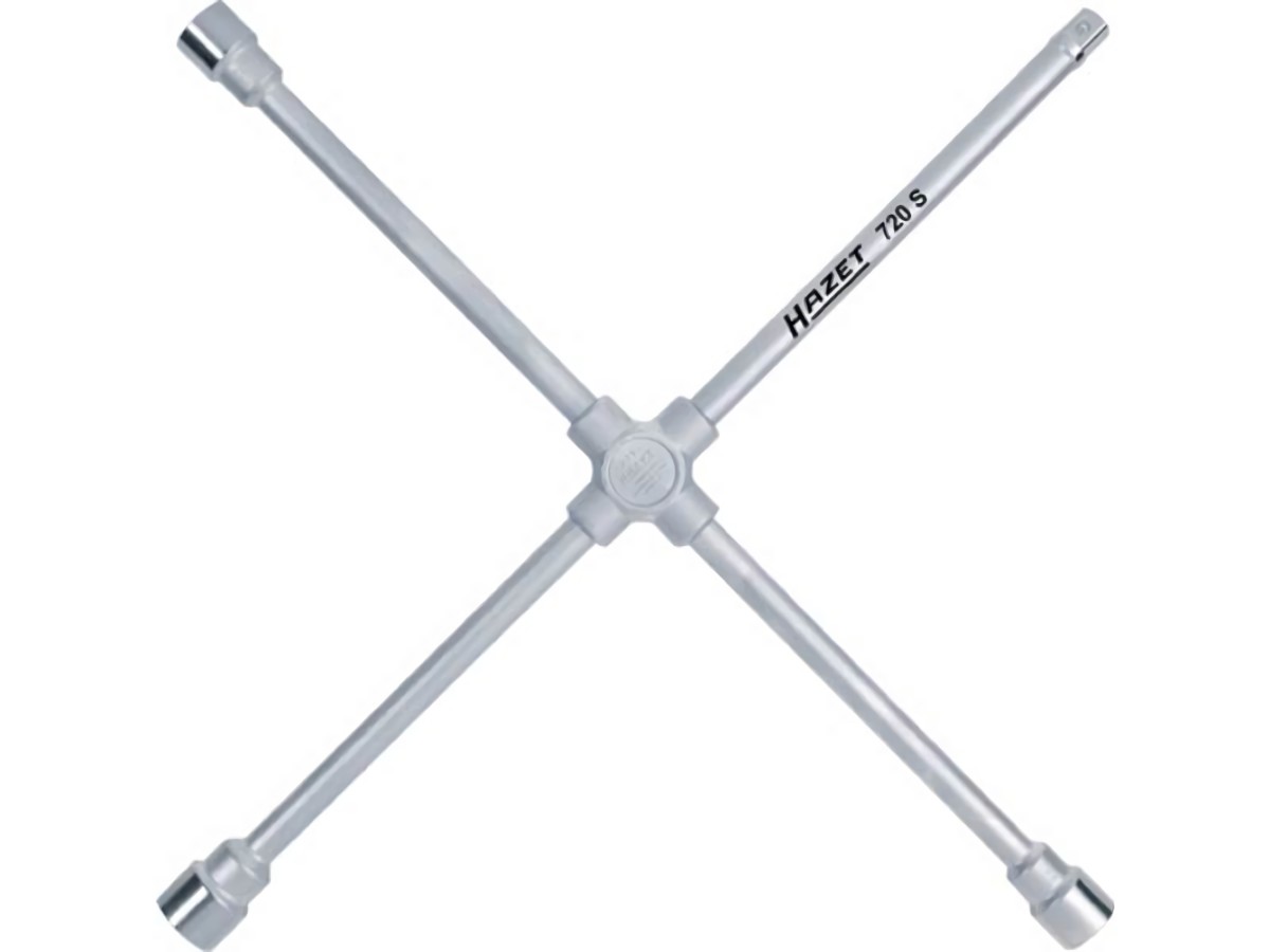 HAZET 720S Kreuzschlüssel 720 S 24 x 27 x 32 x 20(3/4'' 4-kant) L750 mmxB750mm