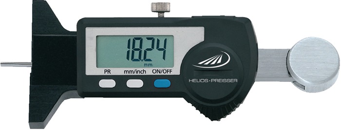 HELIOS PREISSER 1375502 Kleintiefenmessschieber DIGI-MET® IP67 25 mm