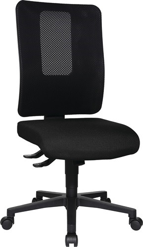 TOPSTAR OX1000G200 Bürodrehstuhl  mit Synchrontechnik schwarz/schwarz 460-560 mm