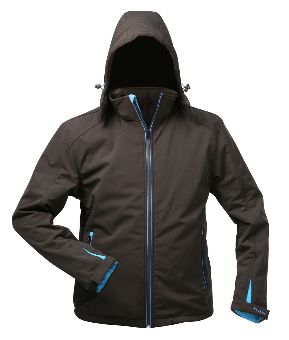 URANOS, Elysee, Softshell-Jacke mit KapuzeSoftshell-Material ist wind- und wasserdicht sowie hoch atmungsaktiv durch 3-Lagenlaminat3M Thinsulate Wattierungalle Reißverschlüsse sind wasserdichtSoftshell-Material ist elastisch