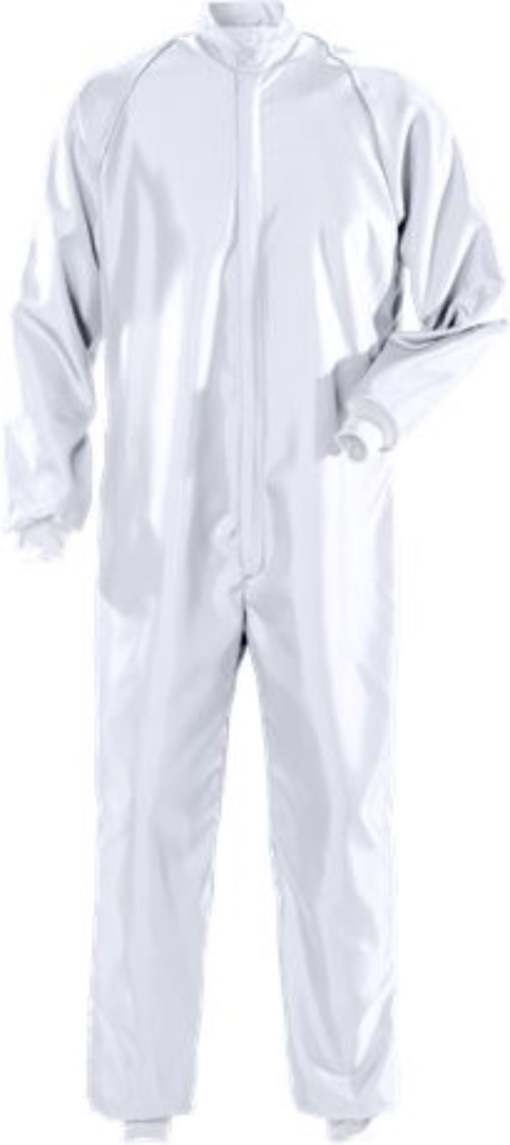 FRISTADS 100650 Reinraum Overall 8R012 XR50 Gr. 4XL Blassblau