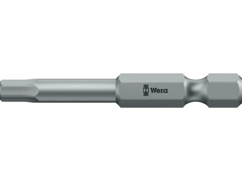 WERA 5059633001 Bit 840/4 Z 1/4 Zoll 6,0 mm Länge 89 mm zähhart, HEX-Plus
