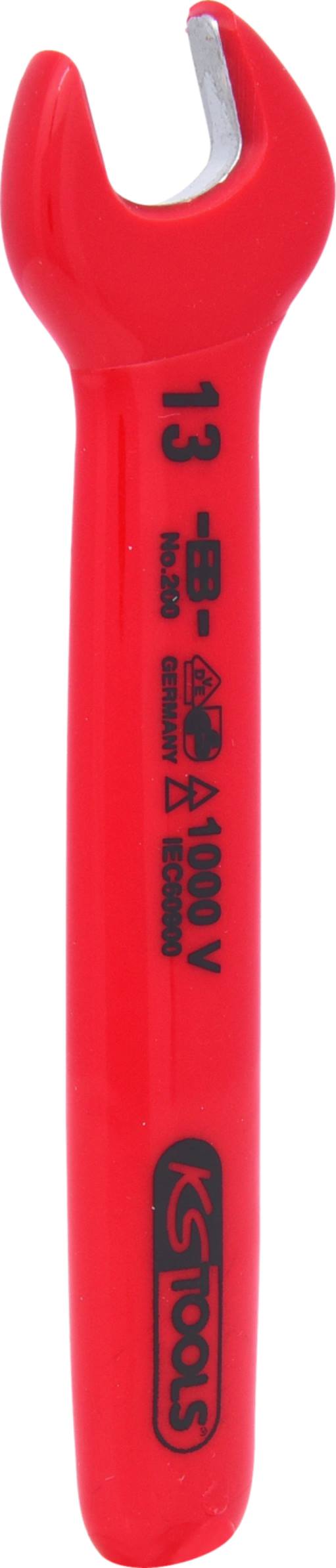 KS Tools 117.1513 Maulschlüssel mit Schutzisolierung, 13mm
