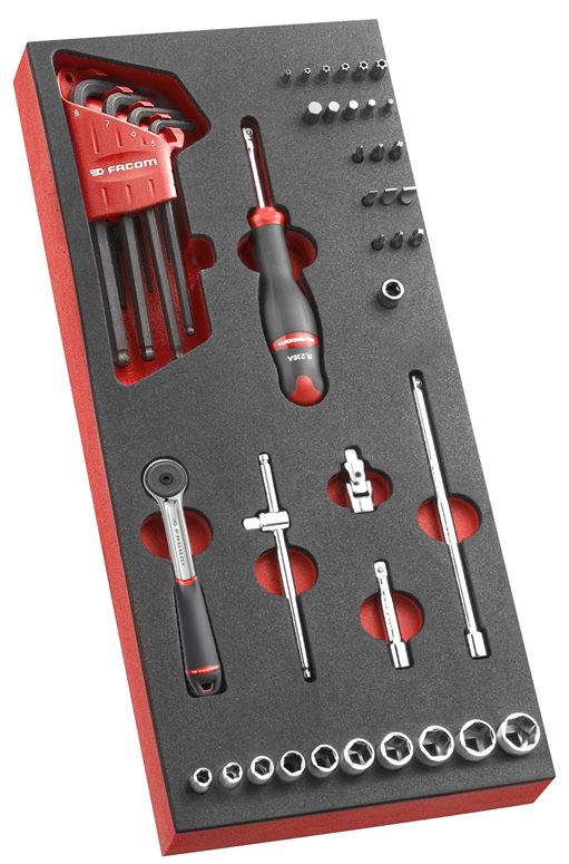 Facom MODM.R161-36 Modul Steckschluessel 1/4'''' R.161B 46tl