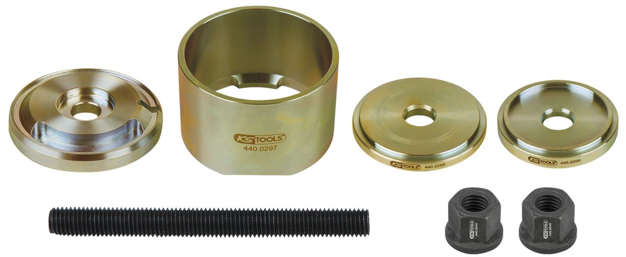 KS Tools 440.0295 Silentlagerwerkzeug-Satz, 7-tlg., Volkswagen/Audi/Seat/koda
