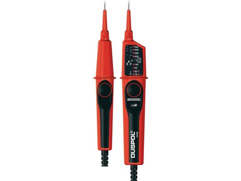 BENNING 050261 Spannungsprüfer DUSPOL® analog 12 - 1000 V AC/DC zweipolig