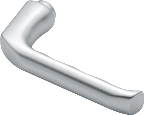 HOPPE 651337 Türdrückerlochteil London 113 Aluminium F1 / naturfarbig Vierkant 8