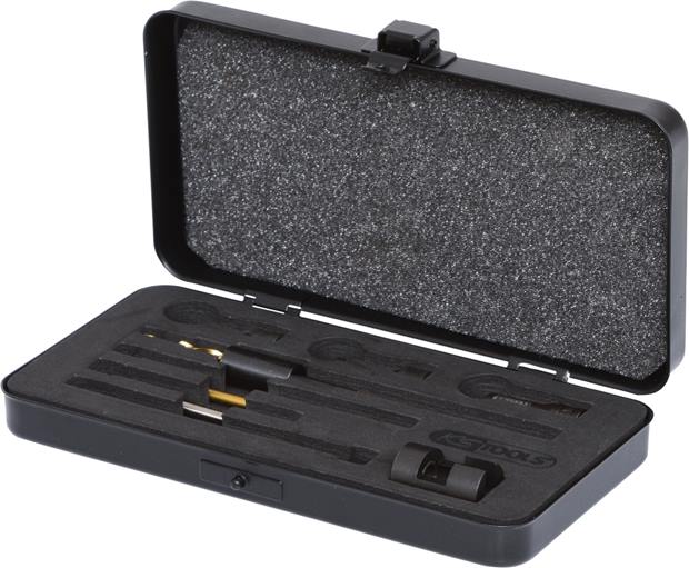 KS Tools 152.1020 Universal Glühkerzen-Ausbohrsatz M8 x 1, 8-tlg.