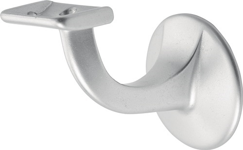 HERMETA 3503-01E Handlaufträger 3503 Aluminium silberfarbig eloxiert Durchmesser