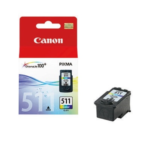 Canon Tintenpatrone CL511 2972B001 244Seiten 9ml c/m/y