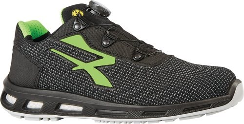 U.POWER RL20366-42 Sicherheitsschuh RedLion MONSTER Größe 42 W. 11 schwarz/grün