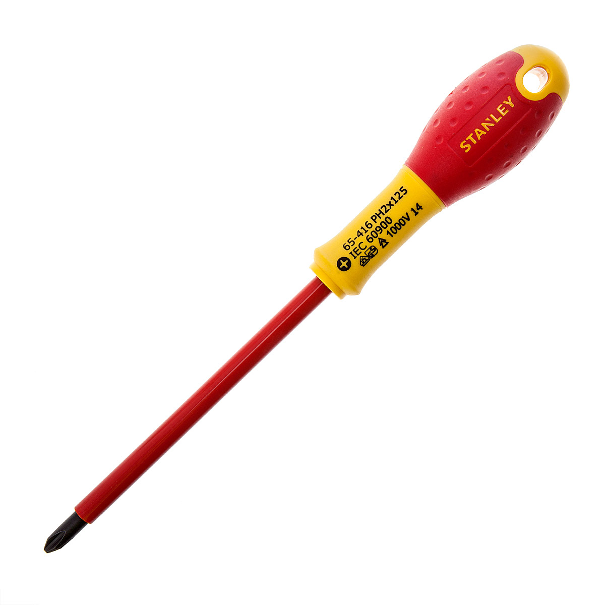Stanley 0-65-416 Schraubendreher FatMax isol. PH2 125mm