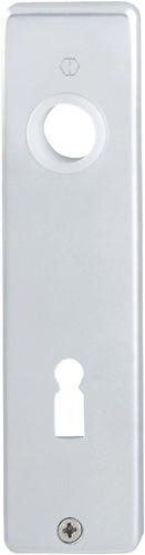 HOPPE 3105879 Kurzschildpaar 202KP/AP Aluminium F1 BB