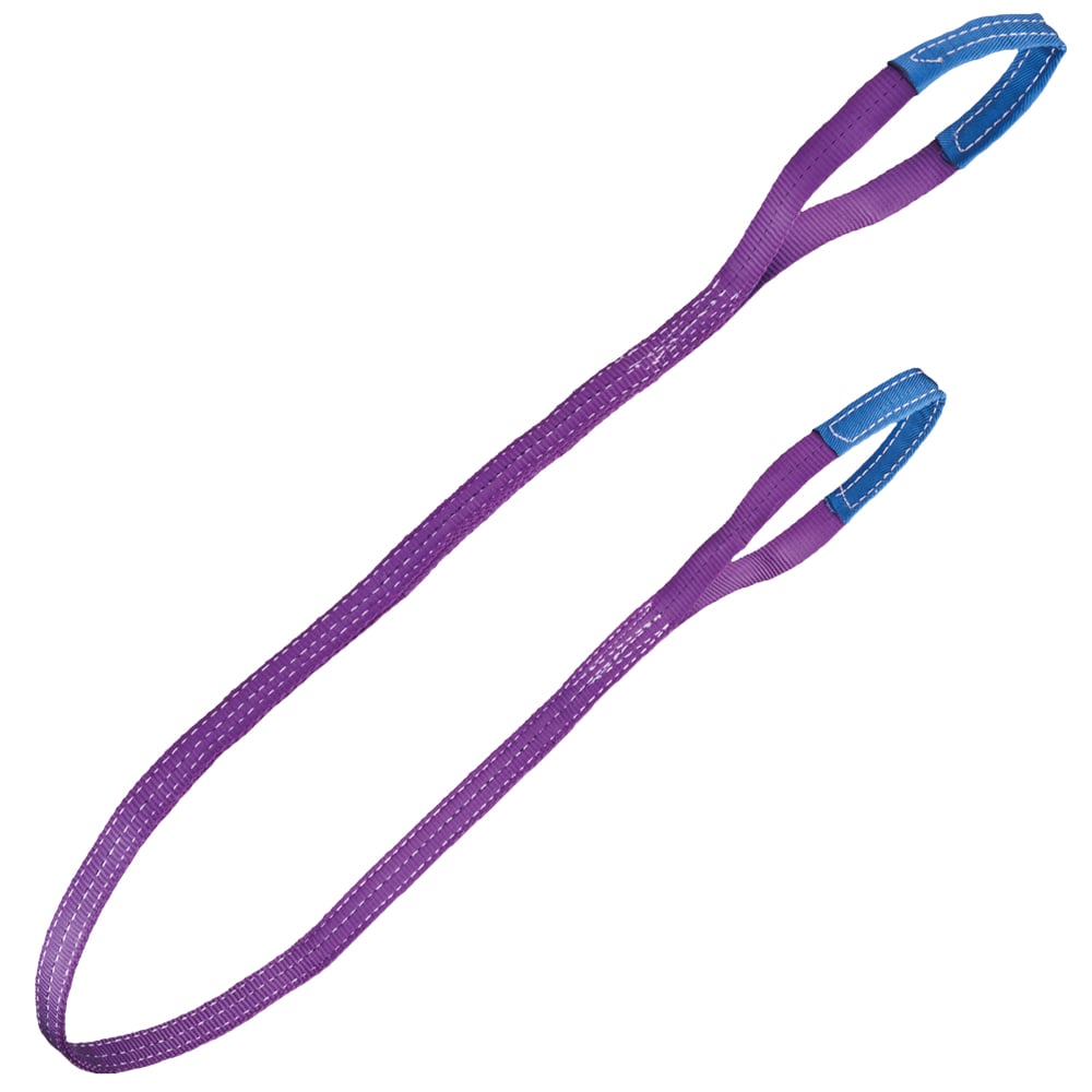 Gr .4 Meter HEBEBAND, WLL 1000 KG, VIOLETT violettt lifting belt, WLL 1000 KG, V