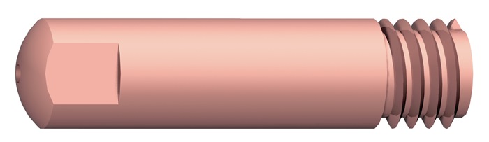 A.BINZEL  Stromdüse  Draht-Ø 0,8 mm M 6 Länge 25 mm CuCrZr