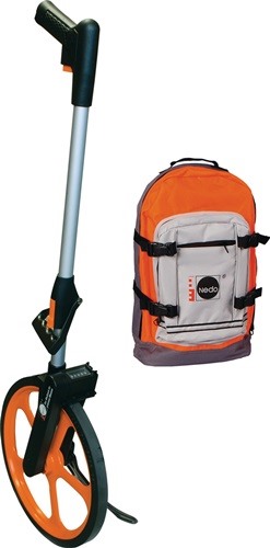NEDO 703126 Leichtmessrad Set-ECONO 0 - 9999,9 m max. ± 0,05 % 0,01 m