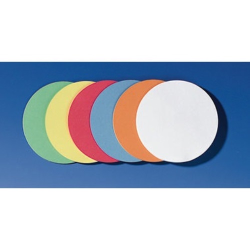 Franken Moderationskarte UMZ 10 99 95mm Kreis sortiert 500 St./Pack.