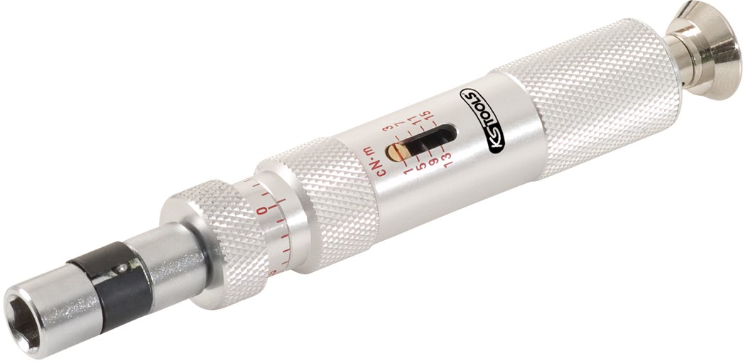 KS Tools 516.3215 1/4'' ESD Drehmomentschraubendreher Mikrometerskala, 2-30cNm