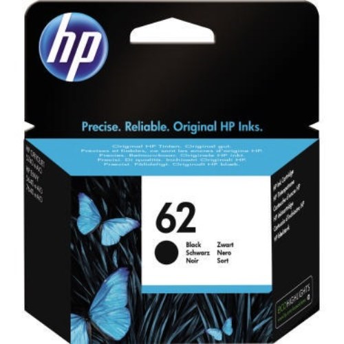 HP Tintenpatrone C2P04AE#UUS Nr.62 200Seiten schwarz
