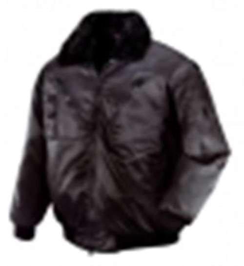teXXor® Piloten-Jacke OSLO schwarz 60% Polyester 40% Baumw. 4176_XXL Gr.XXL