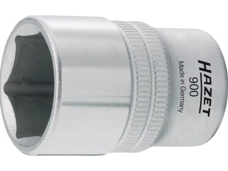 HAZET 900-27 Steckschlüsseleinsatz 900 1/2 '' 6-kant Schlüsselweite 27 mm Länge