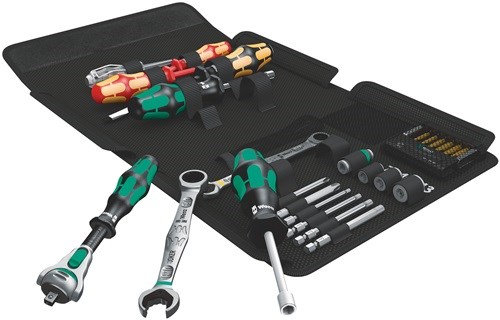 WERA 05135927001 Werkzeug-Set KK SH 1 23-teilig Sanitär Klapptasche